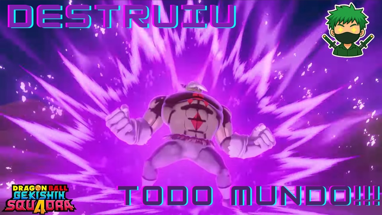 O TOPPO HAKAISHIN DESTRUIU O (DRAGON BALL GEKISHIN SQUADRA)!!!!!