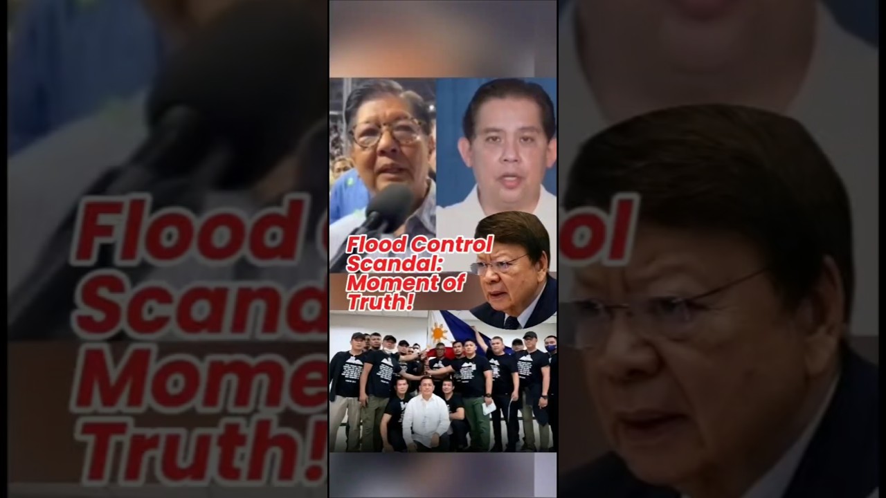 Flood Control Scandal: Moment of Truth!