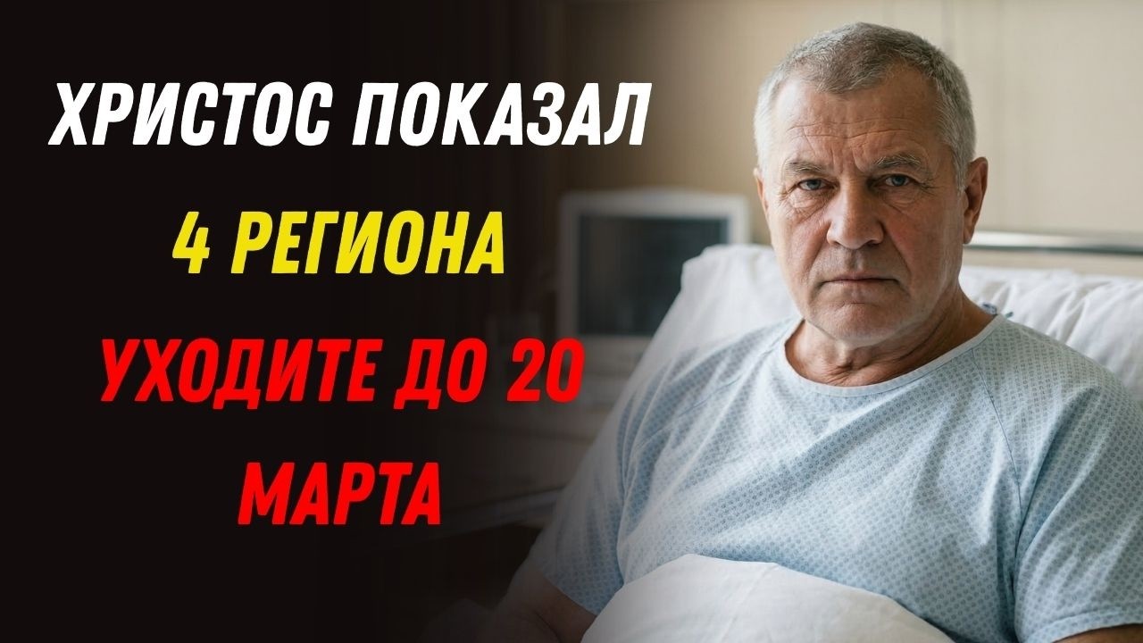 Меня не стало на 19 минут: Христос показал 4 региона России, которые нужно покинуть до 20 марта
