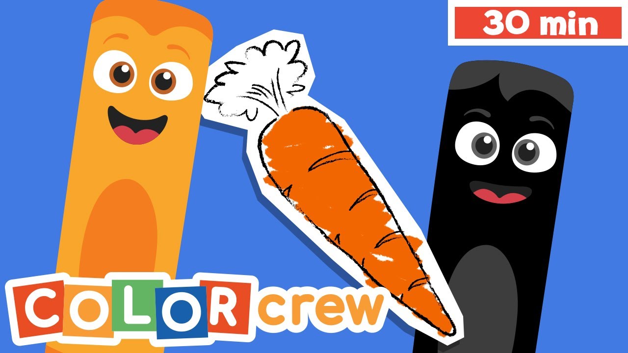 Toddler Learning Videos w Color Crew - 30 minutes | @BabyFirst Learn Colors, ABCs, Rhymes & More ​