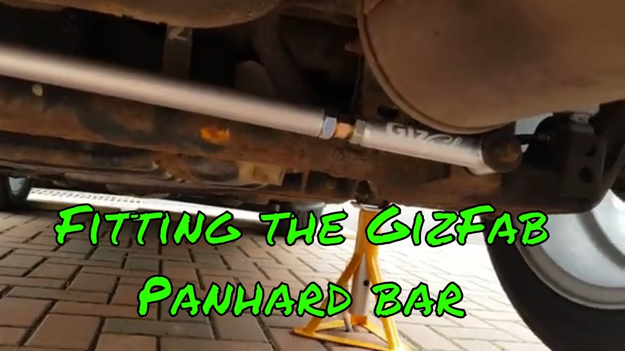 Fitting the Gizfab adjustable Panhard bar to my K11 Nissan Micra