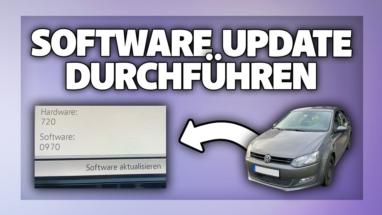 VW Softwareupdate durchf&uuml;hren - Volkswagen Software aktualisieren Anleitung