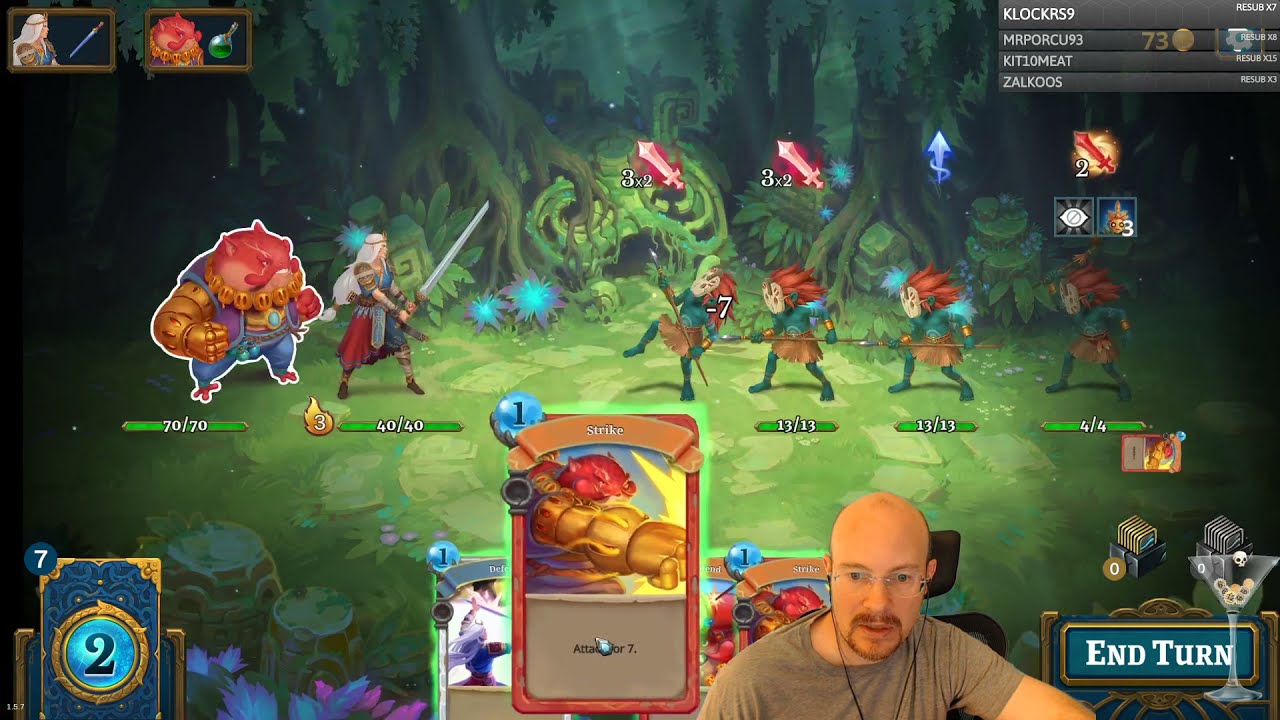 First Time Playing Roguebook! Deckbuilder Roguelike game, part 1