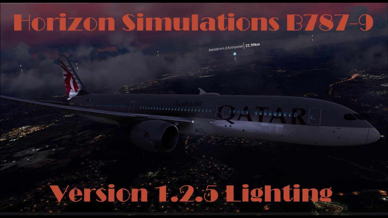 Horizon Simulations Boeing B787-9 version 1.2.5