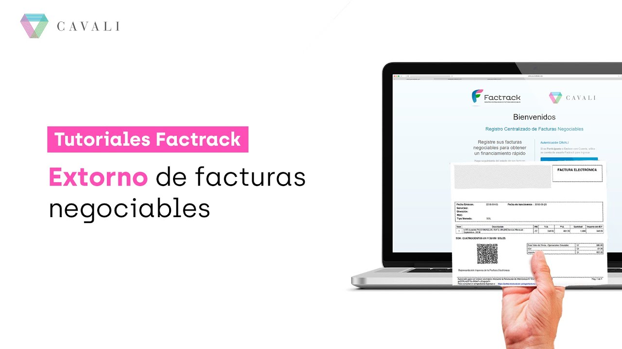 Extorno de Facturas Negociables