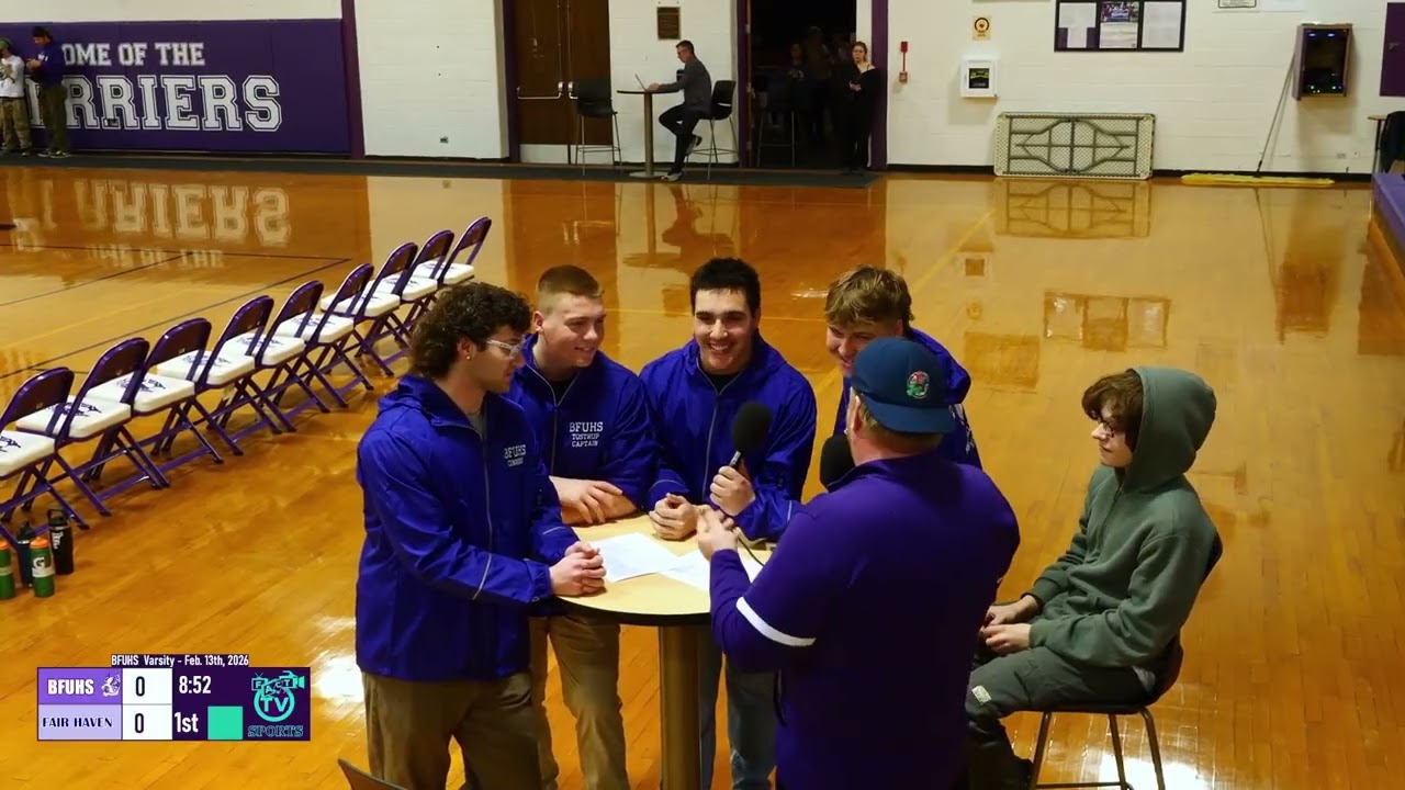 BFUHS Varsity Football State Champs Banner Ceremony with Interview with Team Captains Feb. 13, 2026