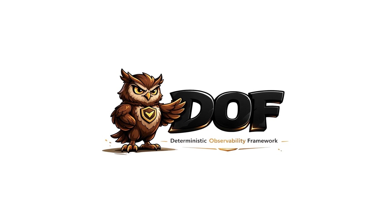 DOF &mdash; Deterministic Observability Framework | Synthesis Hackathon 2026