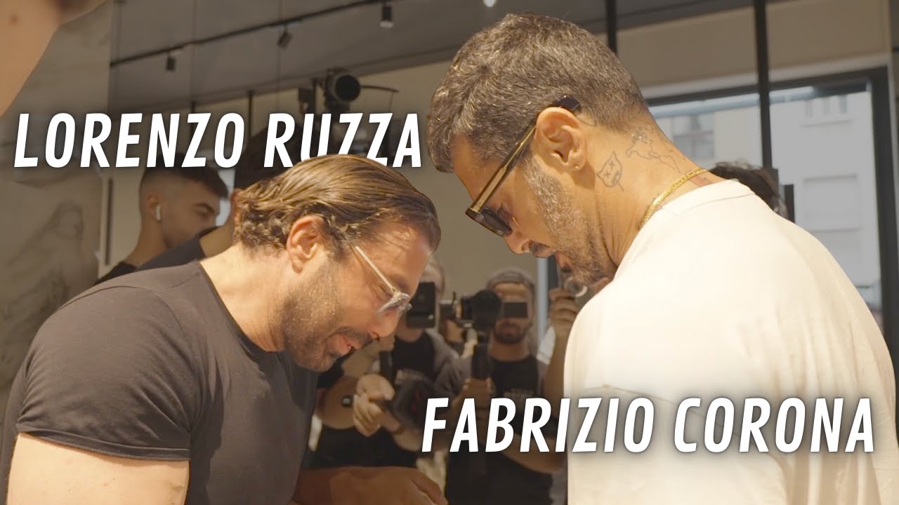 COSA FABRIZIO CORONA PENSA DAVVERO SU LORENZO RUZZA: ECCO LA VERITÀ