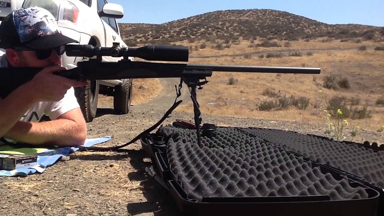 Amazing Sniper Shot! R-700 1 mile vs Watermelon