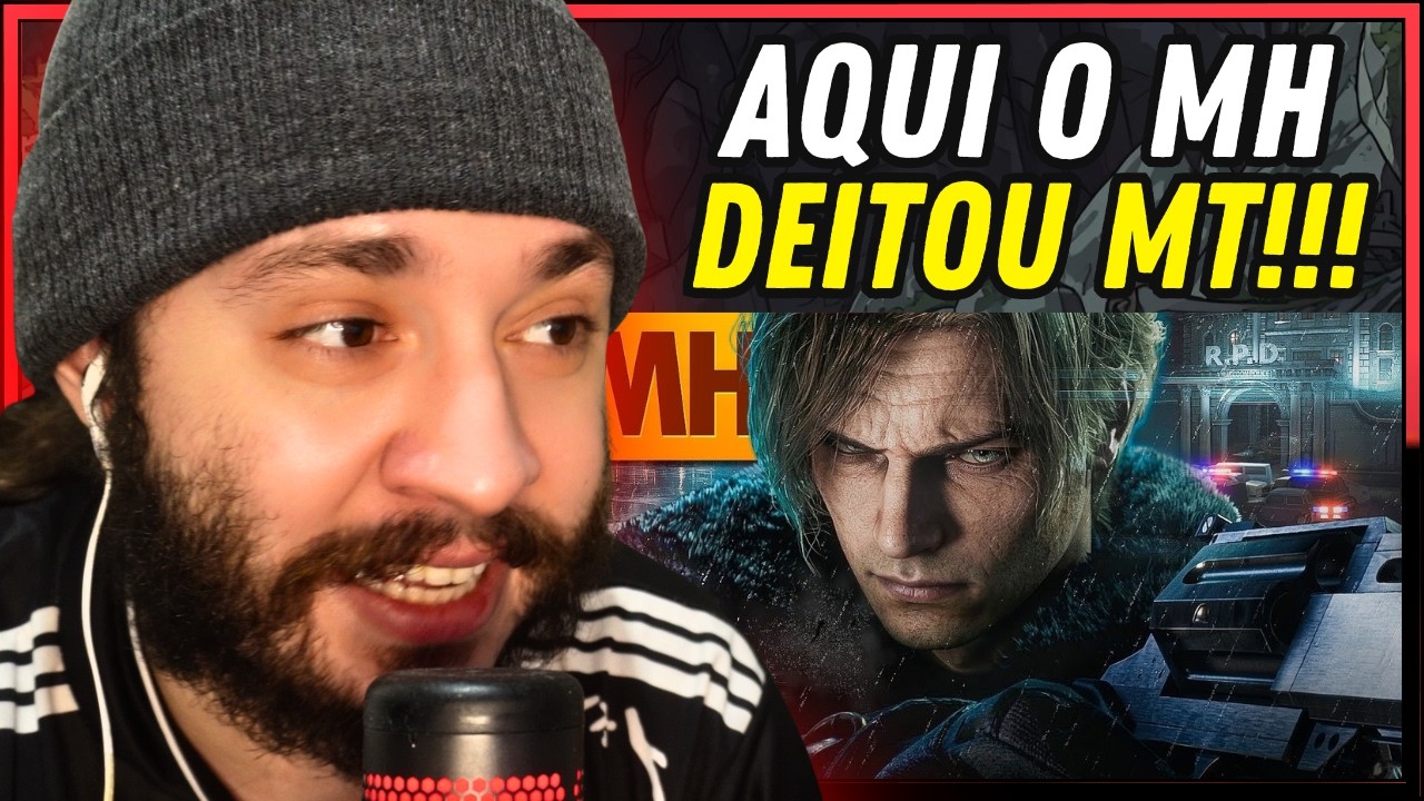 MHRAP - Tipo Leon S. Kennedy ☢️ (Resident Evil Requiem) | REACT BAUEB