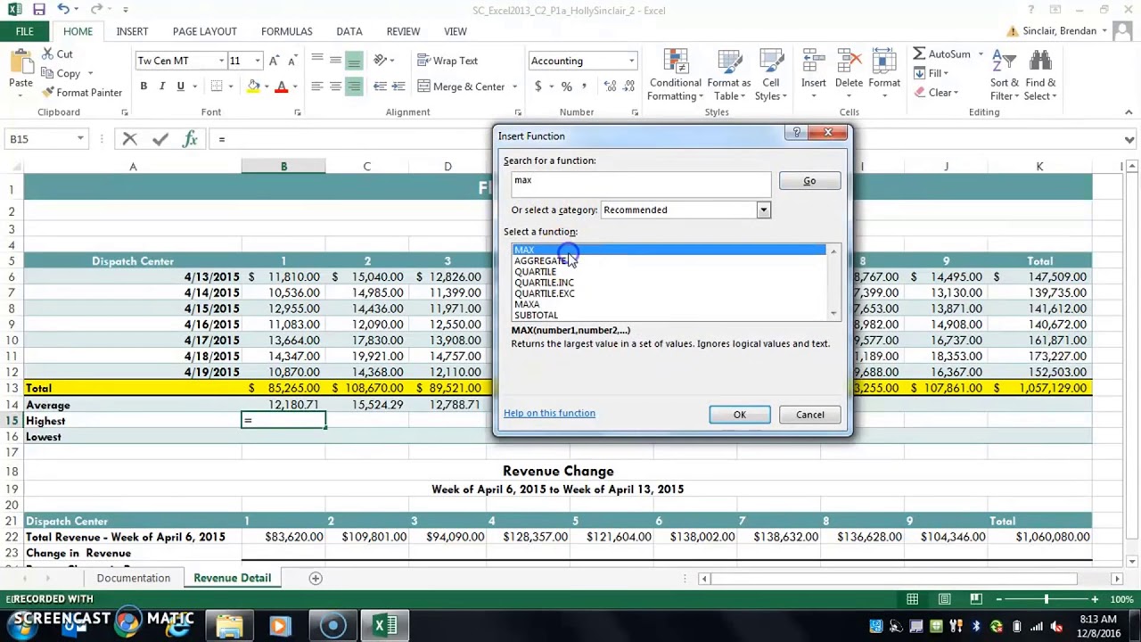 Создание формулы без использования предопределенной функции