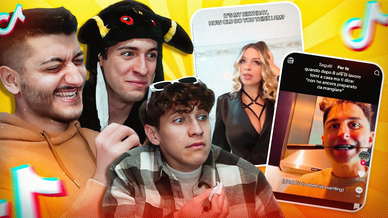 LOLLO E LEU REAGISCONO AI MIEI “Per Te” DI TIKTOK!! (Dal Vivo)
