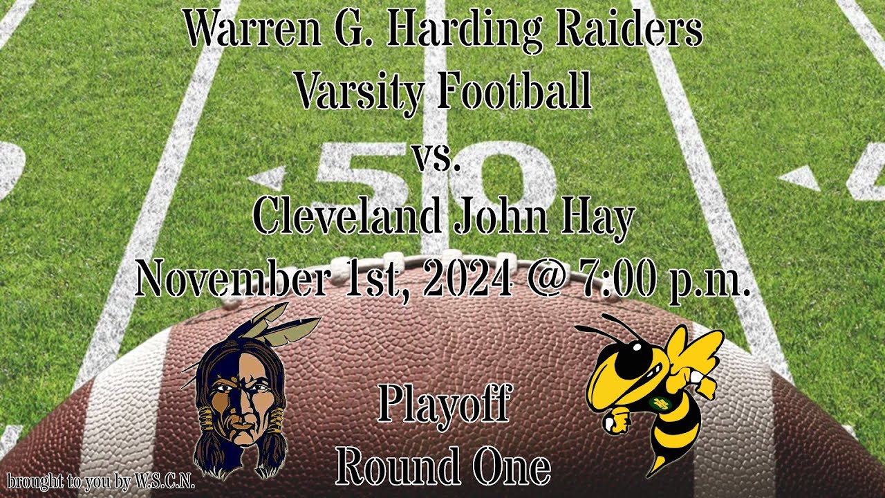Warren G. Harding Raiders Varsity Football vs. Cleveland John Hay