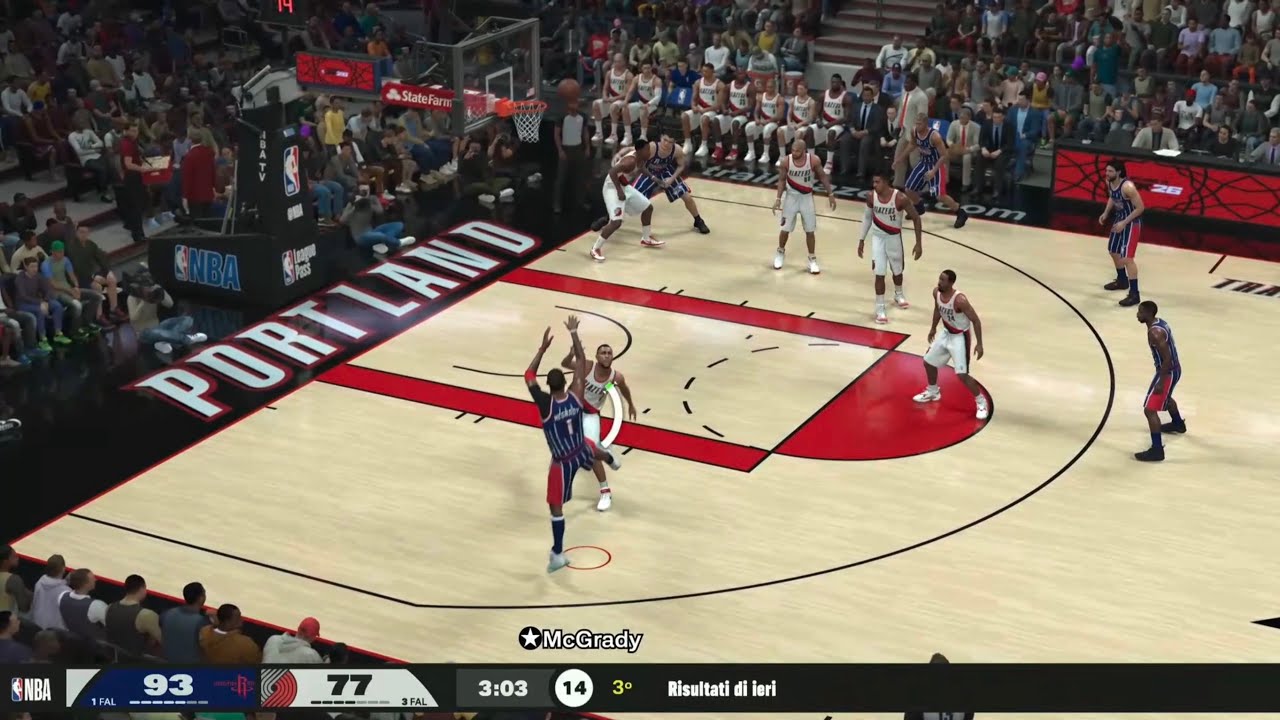 NBA 2K26 - Tracy McGrady 2008 Highlights - Houston Rockets Vs Portland Trail Blazers
