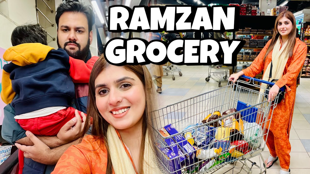 RAMADAN GROCERY SHOPPING 🛒 2024 | Itna Zada Rush 🙄| Hira Adeel
