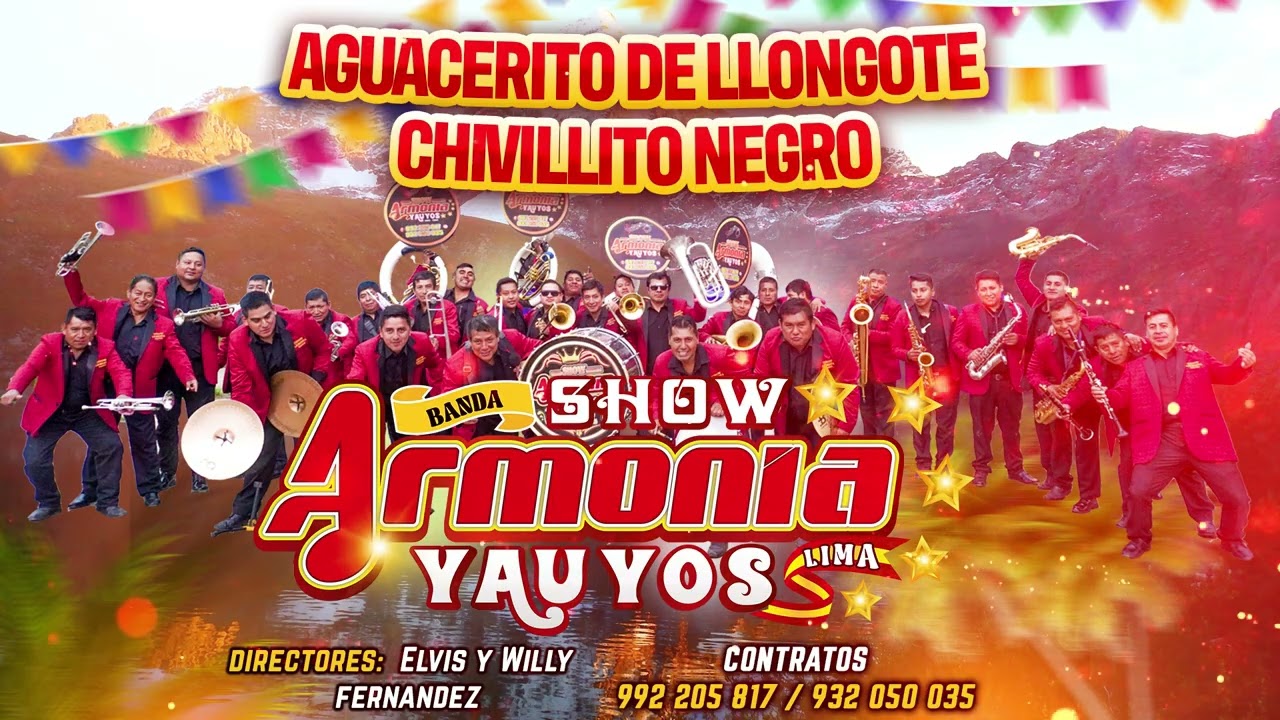 Aguacerito de llongote  - Carnavales de Yauyos - Banda Show Armonía Yauyos