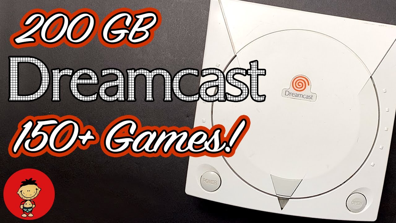 200 ГБ Sega Dreamcast Mod — восстановление ретро-консоли