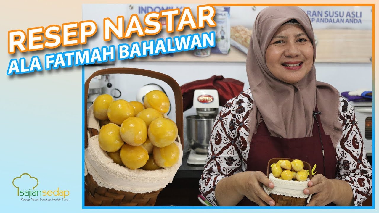 Resep Nastar ala Fatmah Bahalwan Natural Cooking Club, Dijamin Sukses!