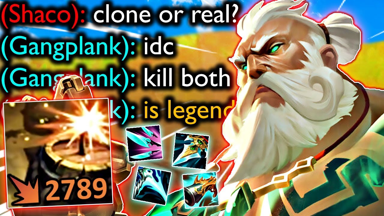THE LATE GAME GANGPLANK (UNBELIEVABLE DAMAGE)