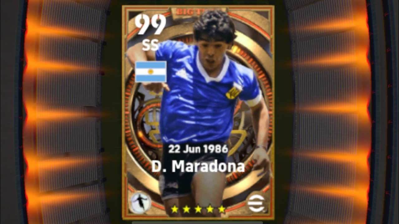 How To Get 100 Rated Diego Maradona Epic | Big Time Epic, Maradona Trick || eFootball 2023 Mobile