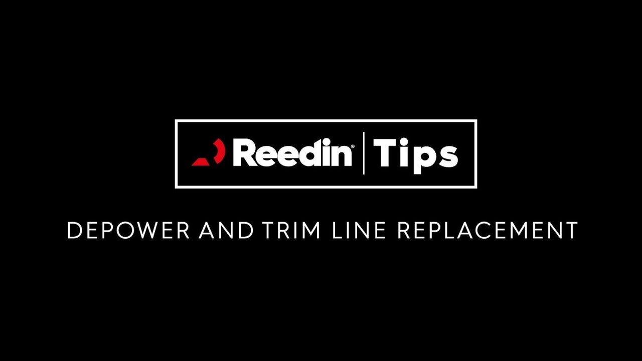Reedin Tips⎢Changing depower and trim line