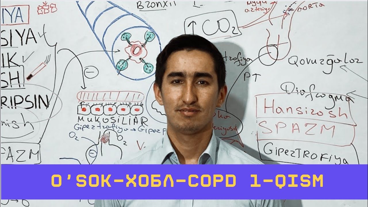 O'SOK-XOБЛ-COPD (Surunkali Obstruktiv Bronxit+Emfizema) 1-qism