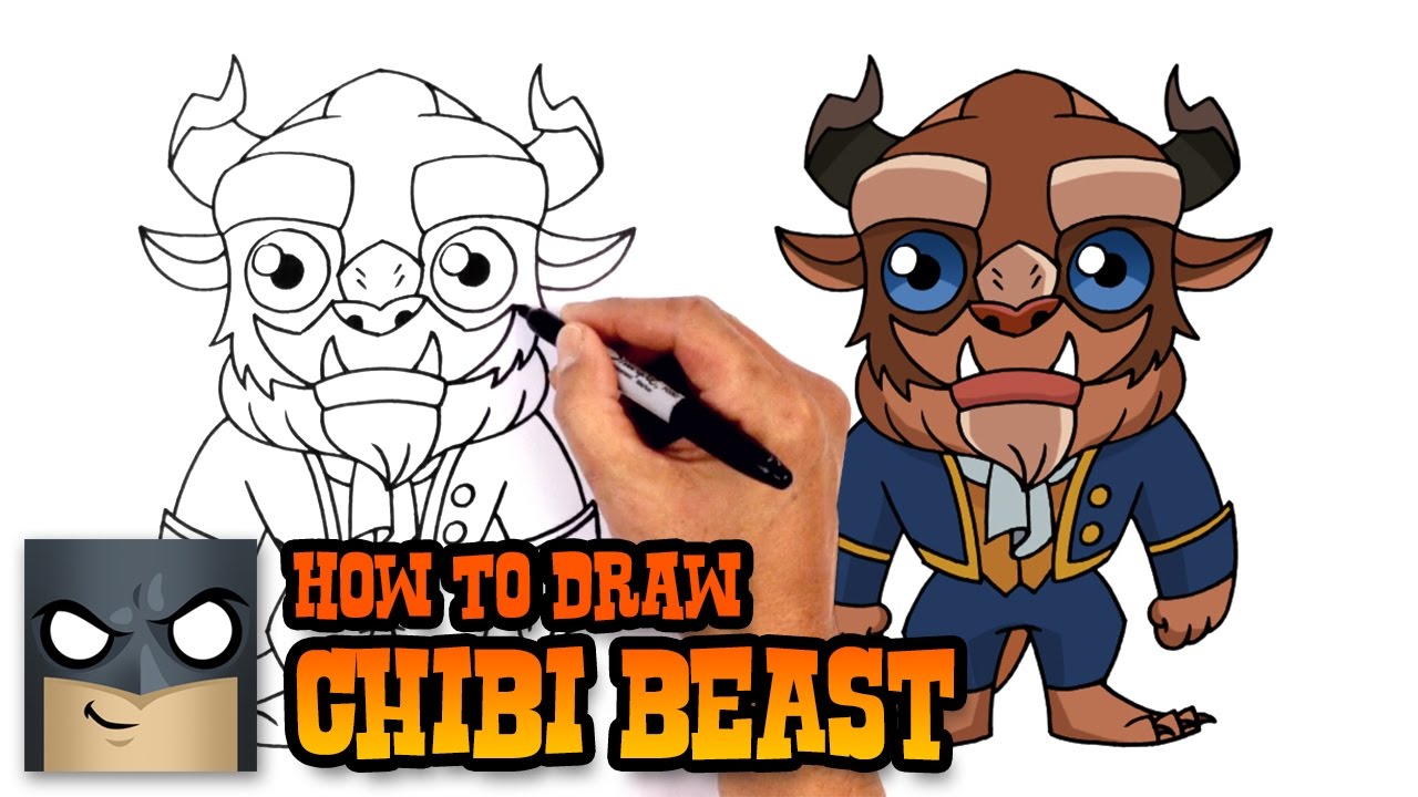 How to Draw Beast | Beauty and the Beast