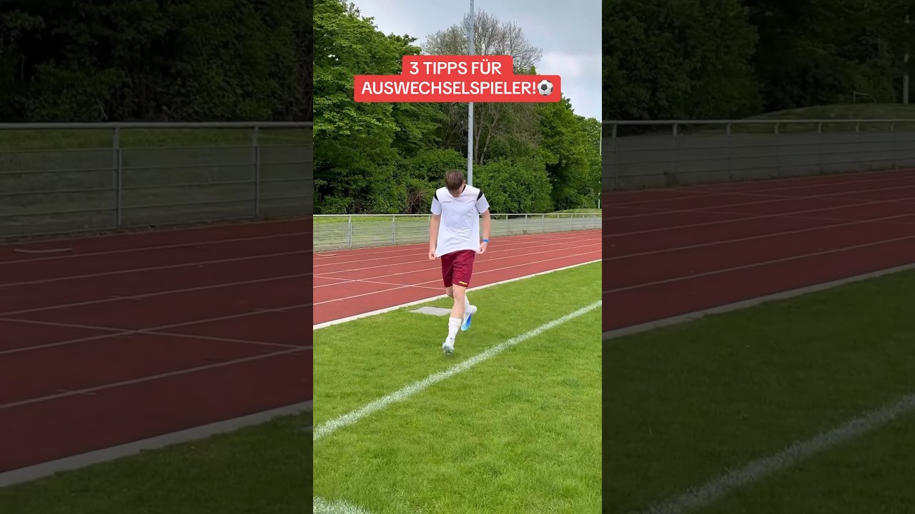 3 TIPPS FÜR AUSWECHSELSPIELER!⚽️ 