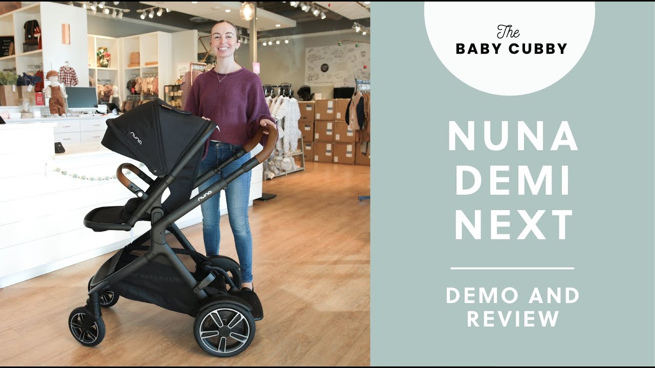 Демонстрация и обзор коляски Nuna DEMI Next | Как сложить коляску DEMI Next