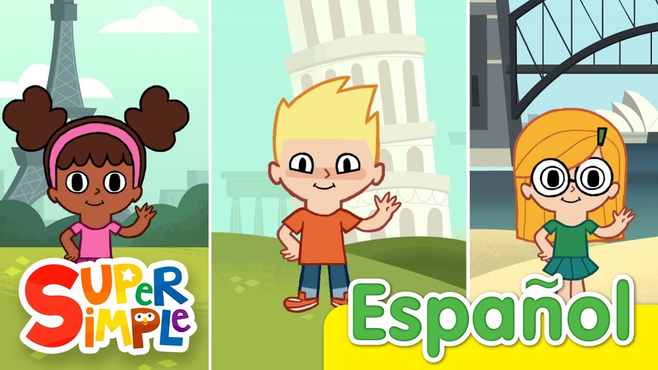 Hola &iquest;Que Tal? | Canciones Infantiles | Super Simple Espa&ntilde;ol