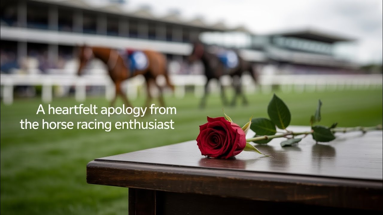 A Heartfelt Apology - The Horse Racing Enthusiast 😔😔😔