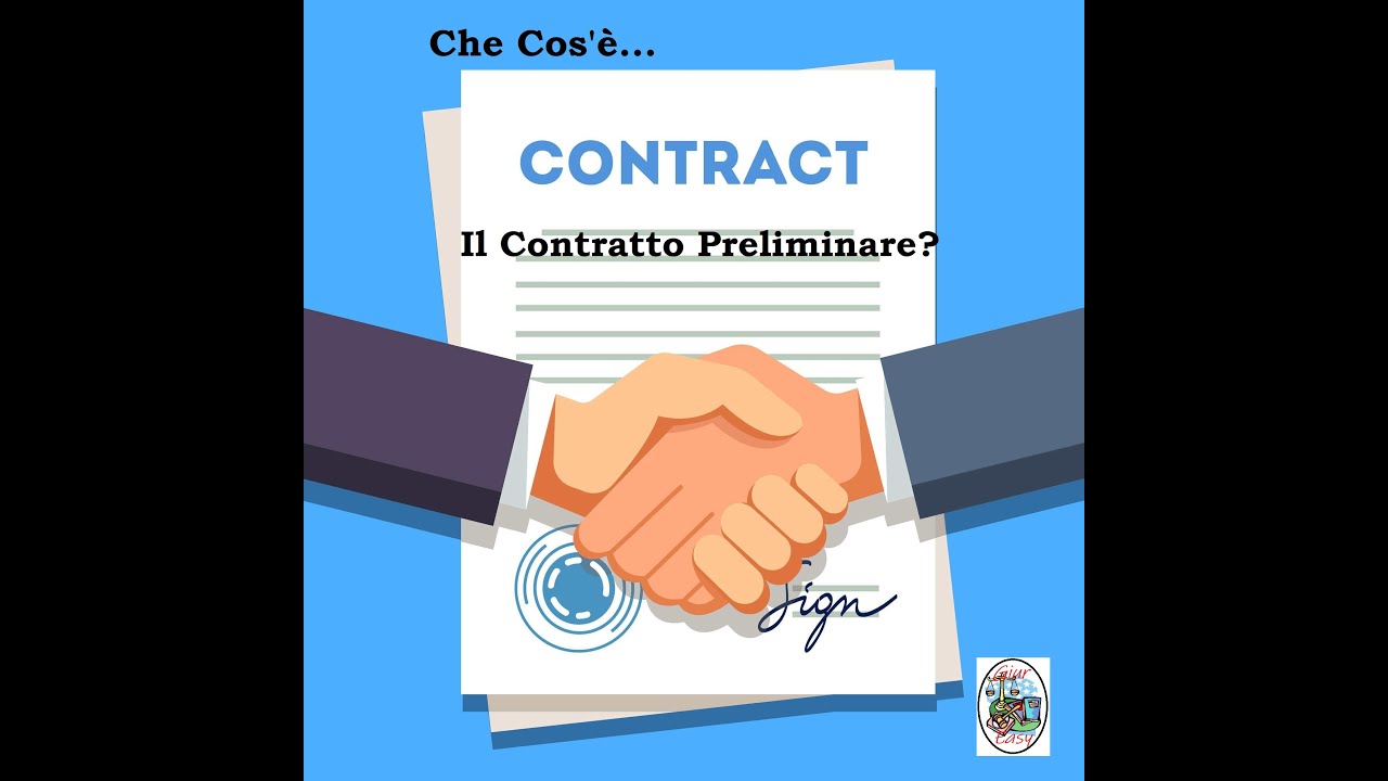 Il CONTRATTO PRELIMINARE