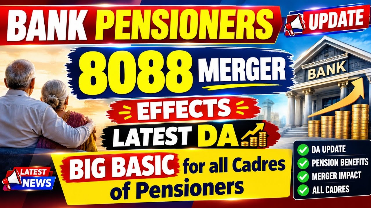 Bank Pensioners - Update :: 8088 merger :: effects - latest DA - BIG BASIC