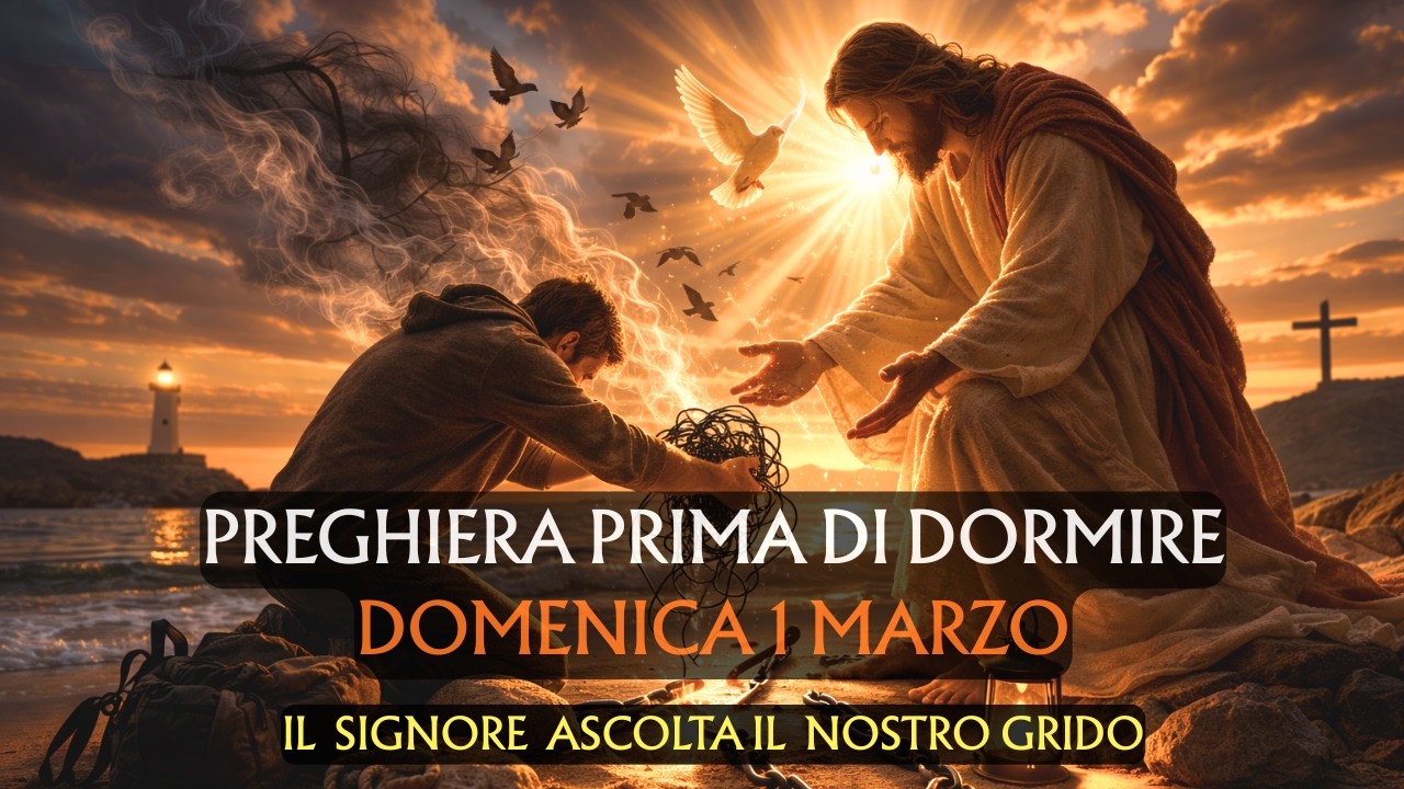 🙏 Preghiera prima di Dormire DOMENICA 1 MARZO | Il Signore ascolta il nostro grido