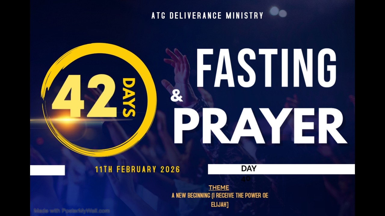 Day 40 : A New Beginning ( I receive The Power Of Elijah) / Apostle Francis Musili