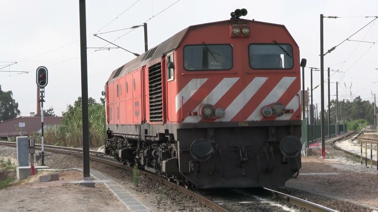Bombardier 1964 engine starts and engine stops - Louriçal e Alfarelos - 2023 e 2024
