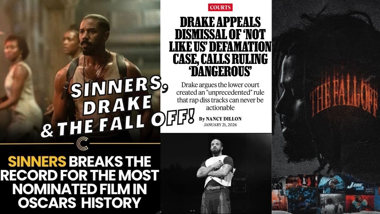 Sinners Makes History, Drake Files ANOTHER Appeal, J Cole The Fall Off Theories