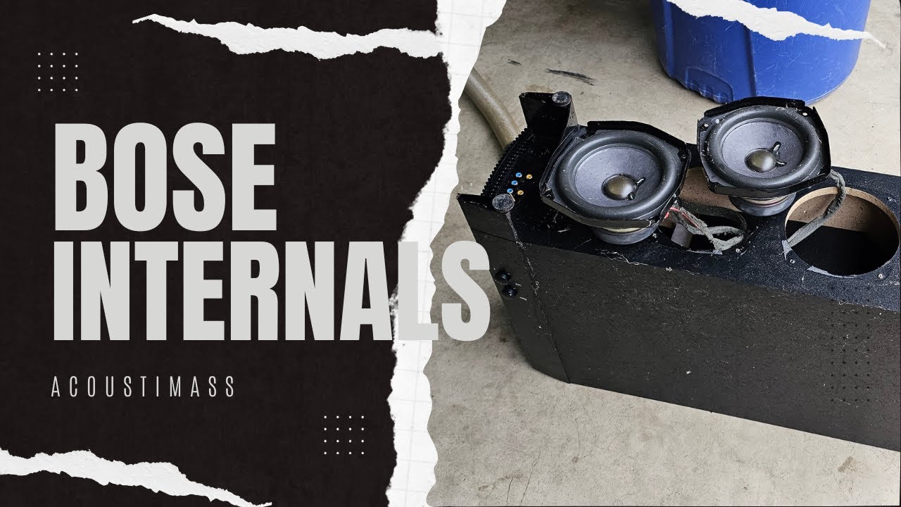 Внутренние компоненты сабвуфера Bose AcoustiMass