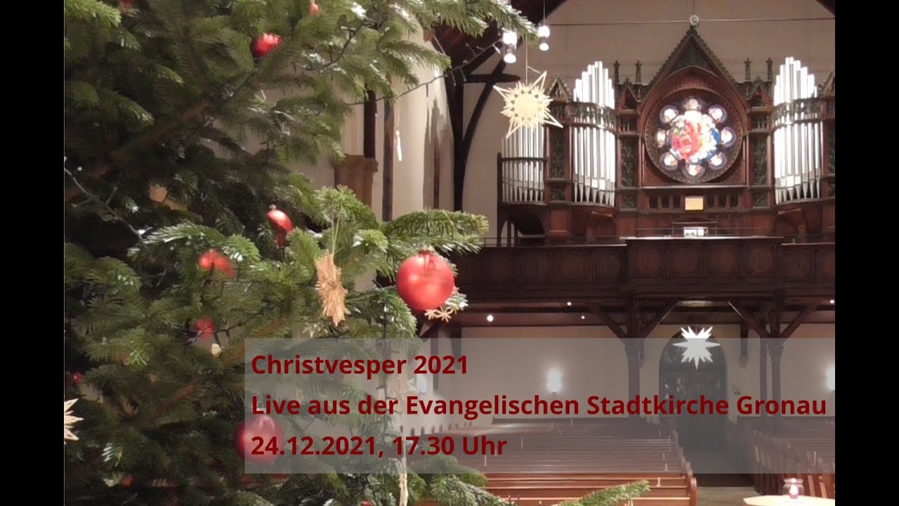 Christvesper aus der Evangelischen Stadtkirche Gronau