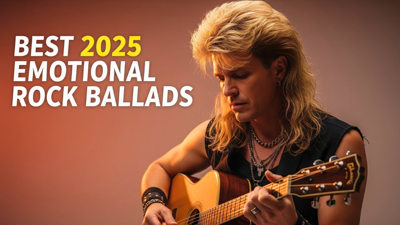 Emotional Rock Ballads with Lyrics | Timeless Pop Rock Love Songs to Feel Every Word Deeply