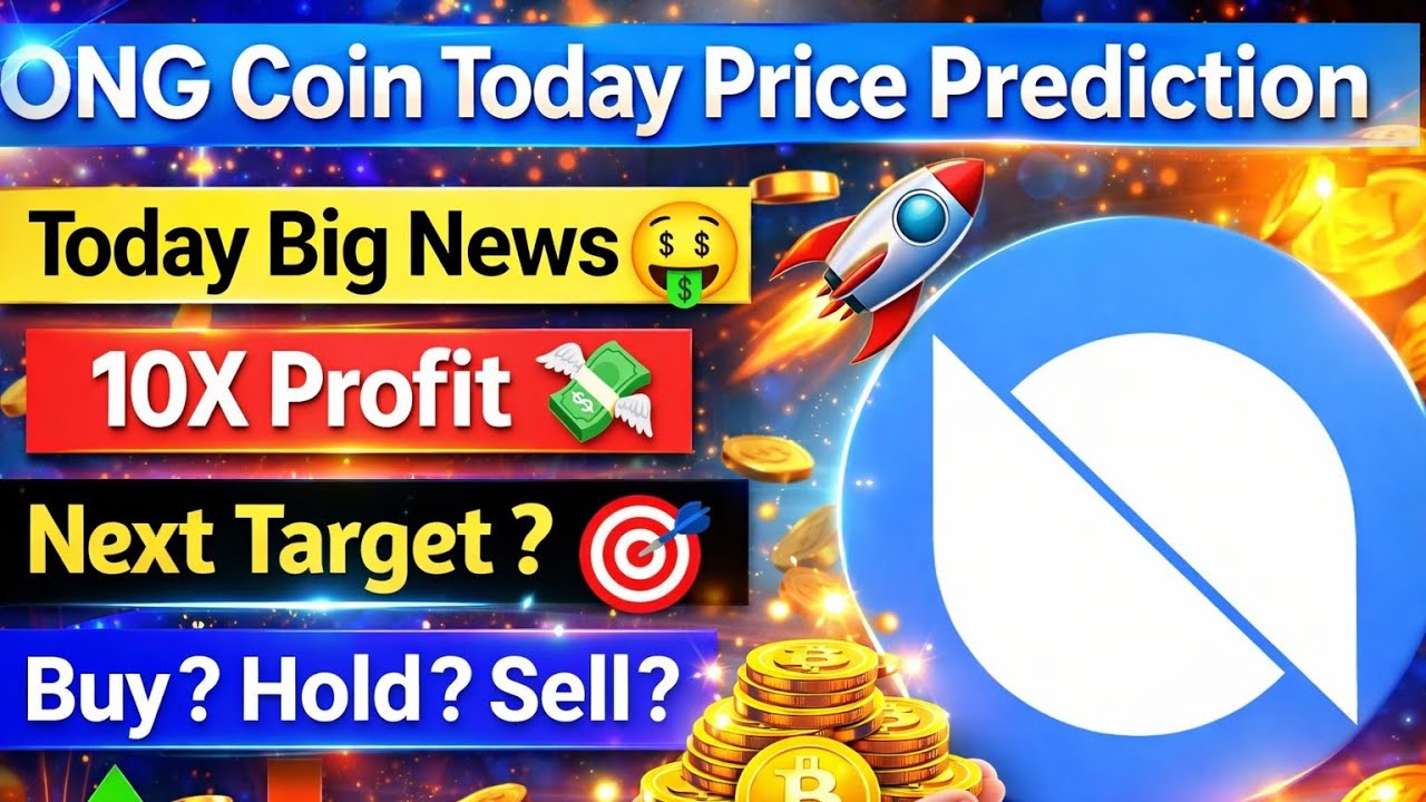 ONG coin price prediction 2026 | Ong coin today news | Ong coin latest news | Ong coin analysis