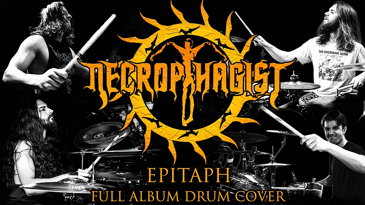 NECROPHAGIST - EPITAPH - FULL ALBUM COVERED BY 8 DRUMMERS
