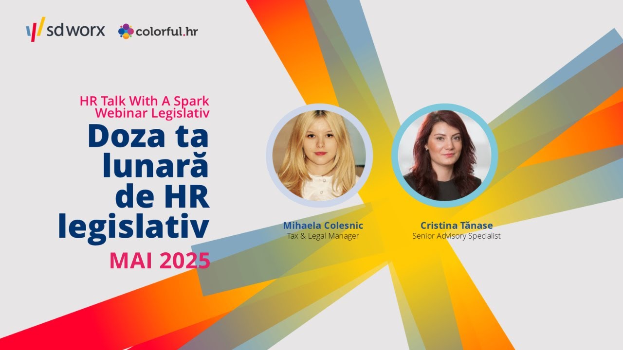 HR Talk with a Spark | Webinar Legislativ Mai 2025