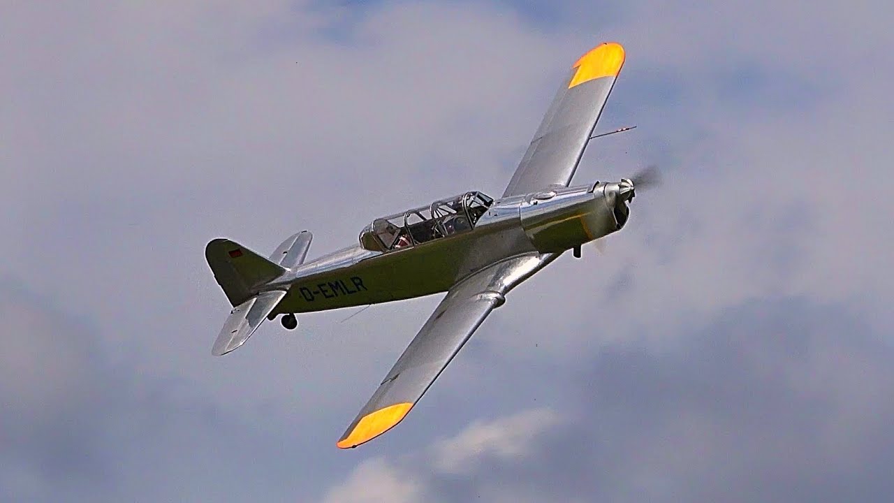 Pilatus P2 - 1947 military trainer display at Ellwangen 2024
