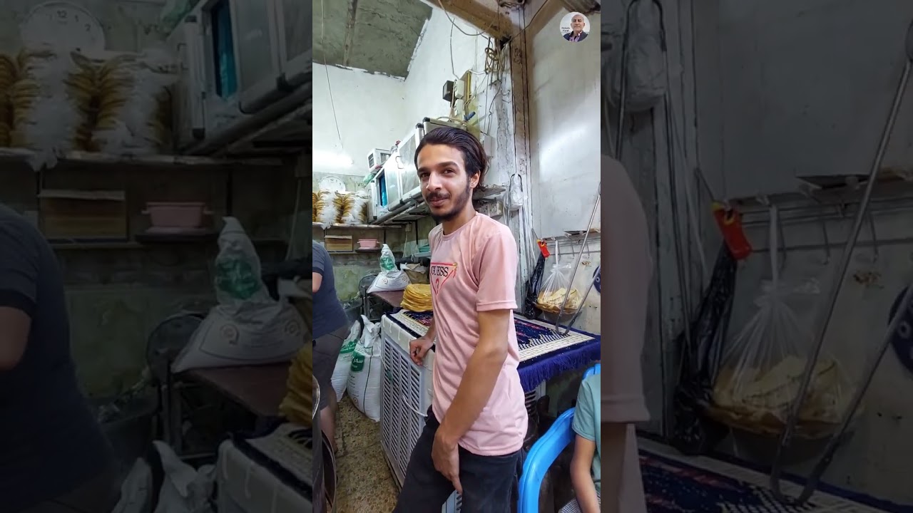 صناعة خبز الشكر في مدينة النجف الاشرف..العراق.
