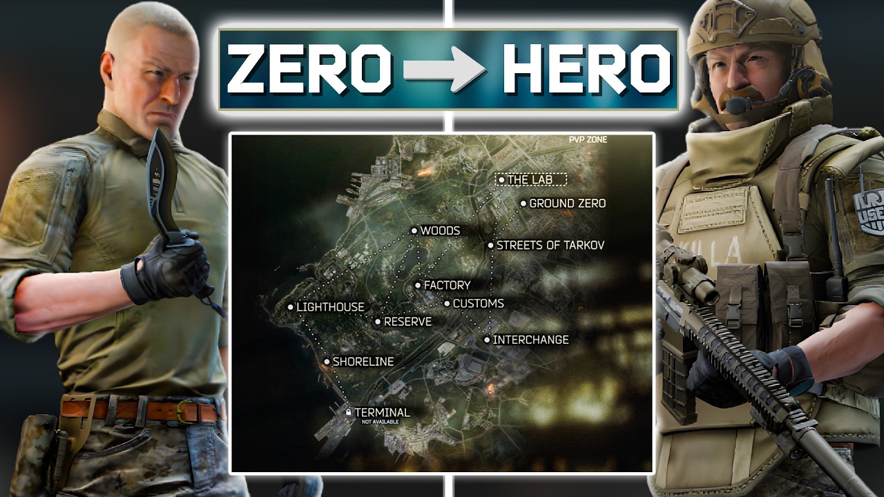 🔴 LIVE - ZERO TO HERO ON ALL MAPS - Escape From Tarkov