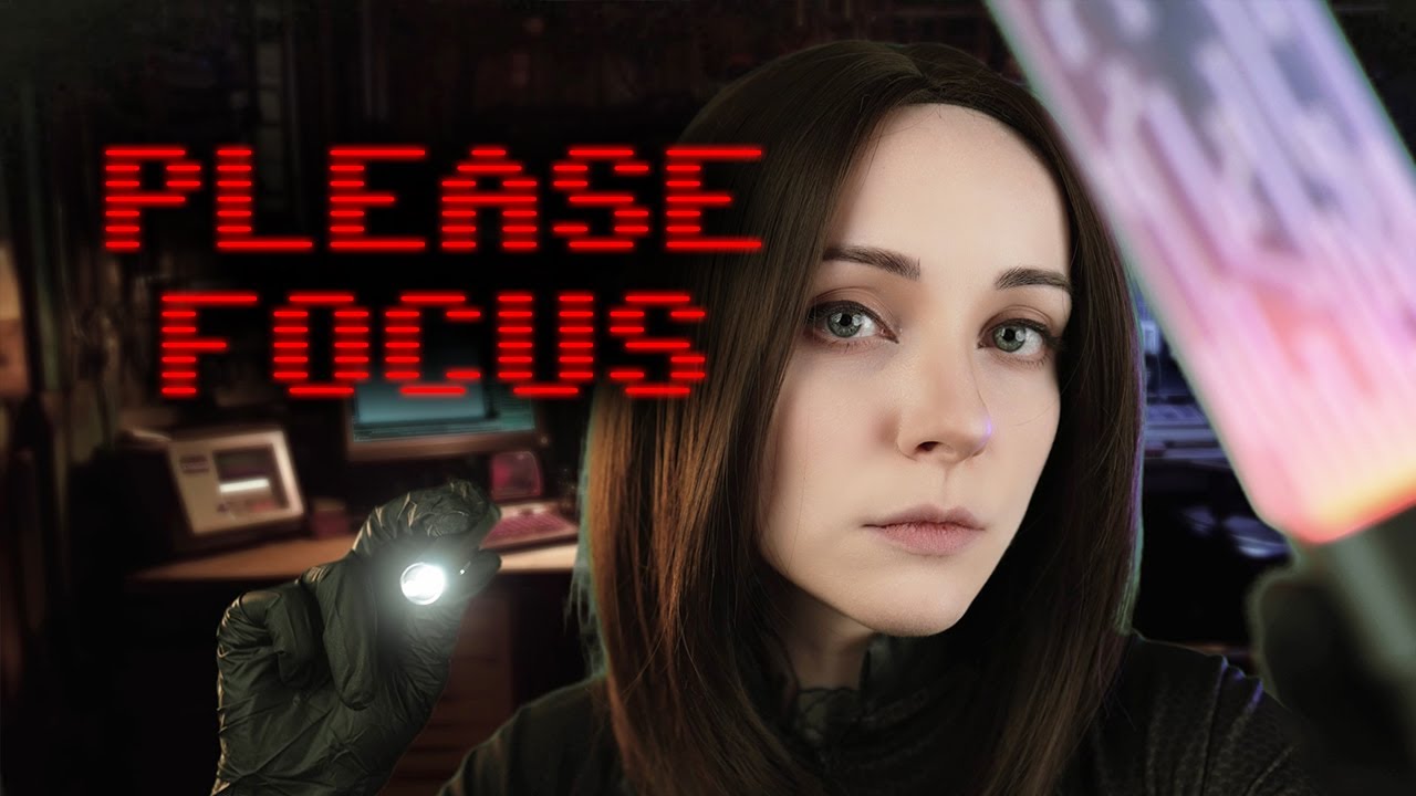 Android AI awakening ASMR // light triggers, focus tests, soft spoken