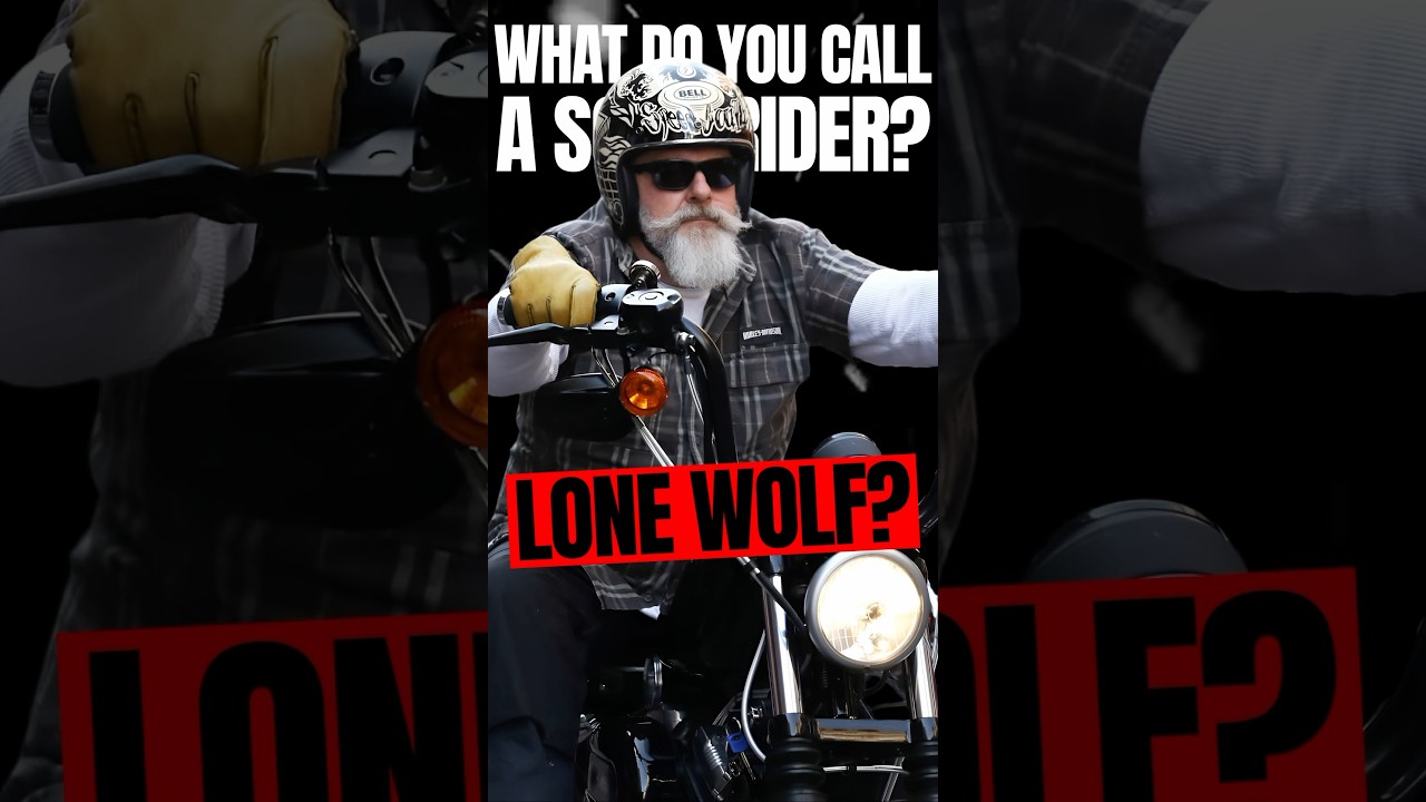 What Do You Call a Biker Who Rides Alone? 🐺🏍️