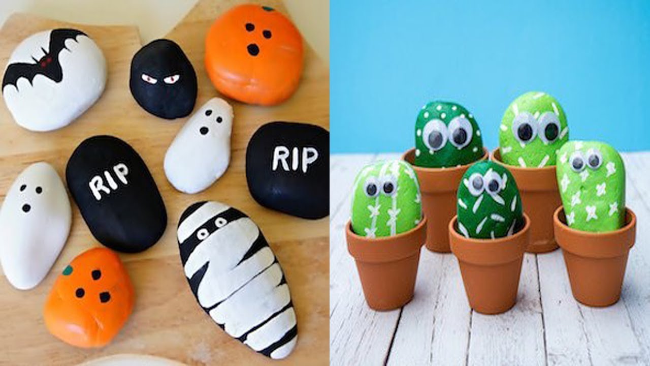 40 Cute Rock Painting Designs - Stone Painting Ideas part 2