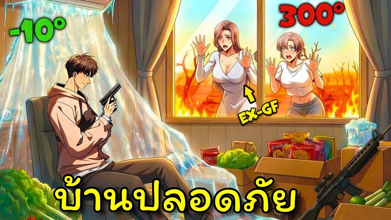 เขาสร้างป้อมปราการอาหารไม่สิ้นสุดเพื่อเอาชีวิตรอดจากวันสิ้นโลกสุริยะ | อ่านมังงะ